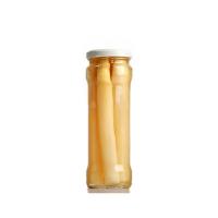 white asparagus in bottle